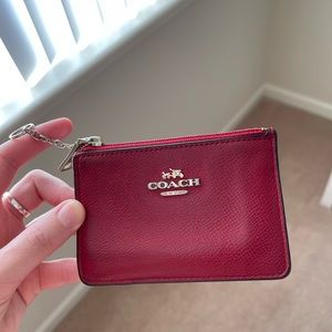 Coach key chain wallet